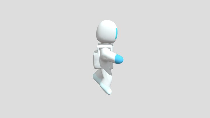Astro Dude (rigged) 3D Model