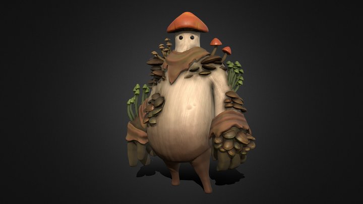 Truffle Man 3D Model