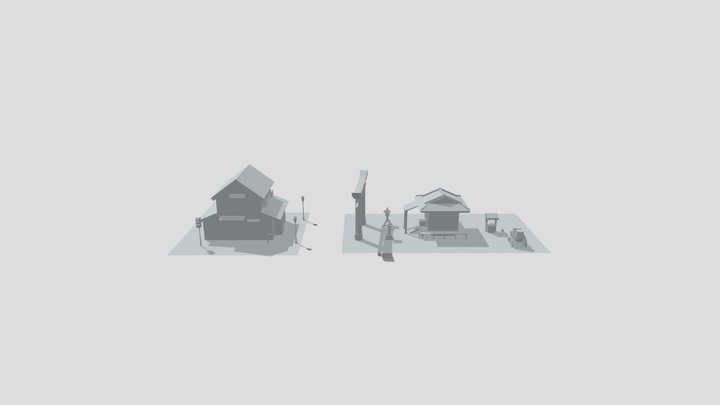 XYZ| 10 objects| home work 3D Model