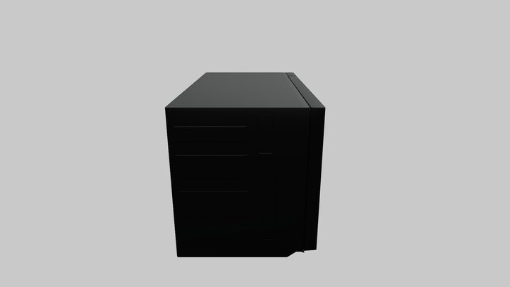 Whirlpool Microwave 3D Model