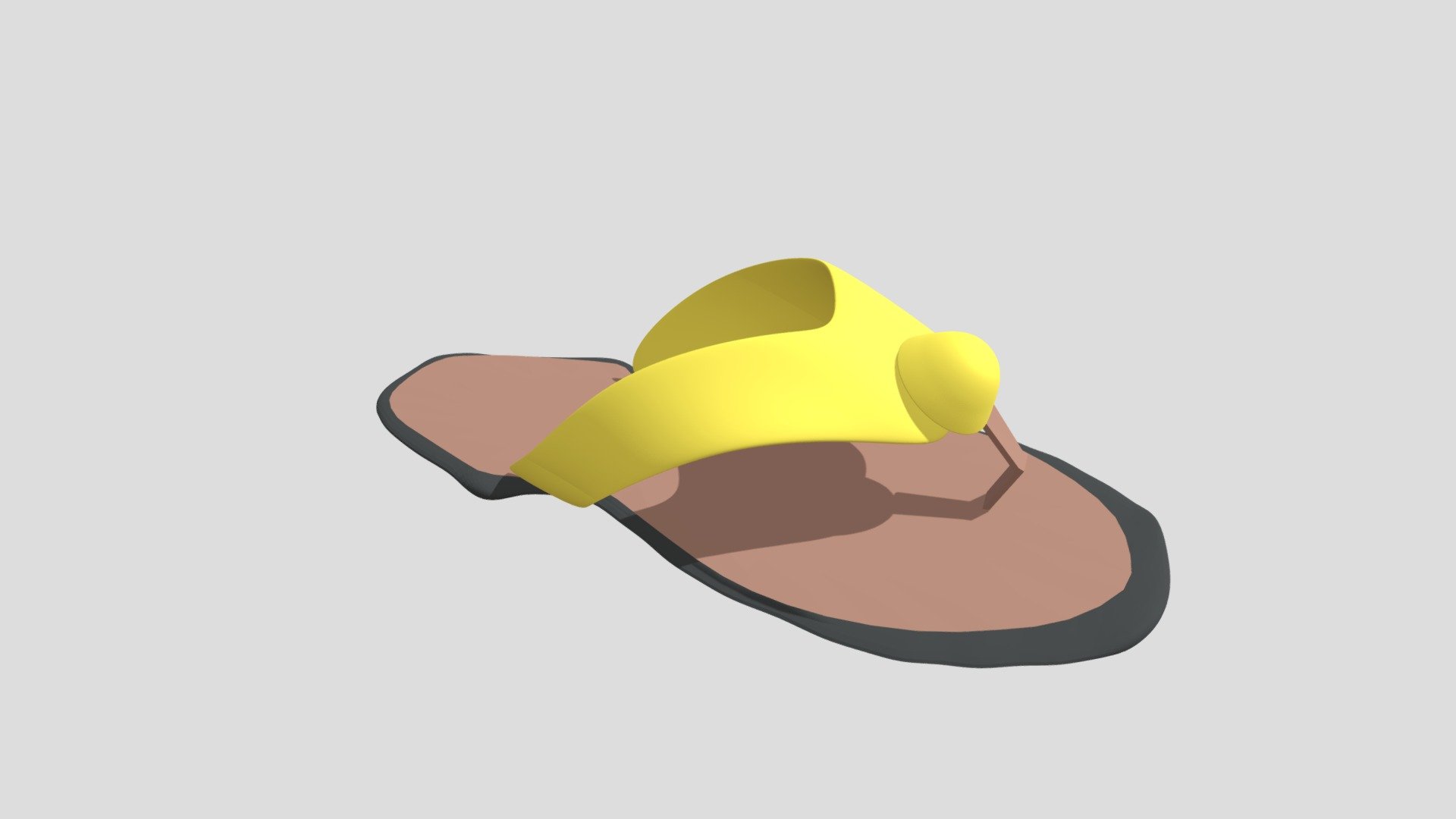 African Traditional Gold Shoes - 3D model by mediafxburkina [e41ec8c ...