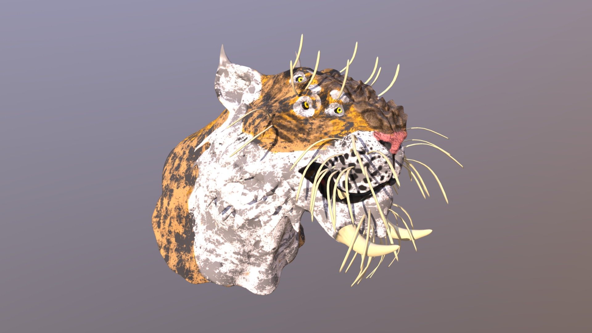 Tigre Alien - 3D Model By E-restrepo1114 (@EmanuelRestrepoVelez ...