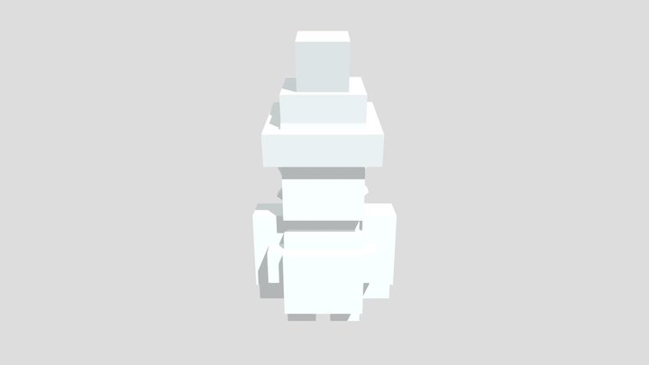 SANTA Claus 3D Model For Minecraft 3D Model