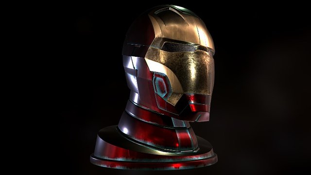 Iron Man Oxyde 3D Model