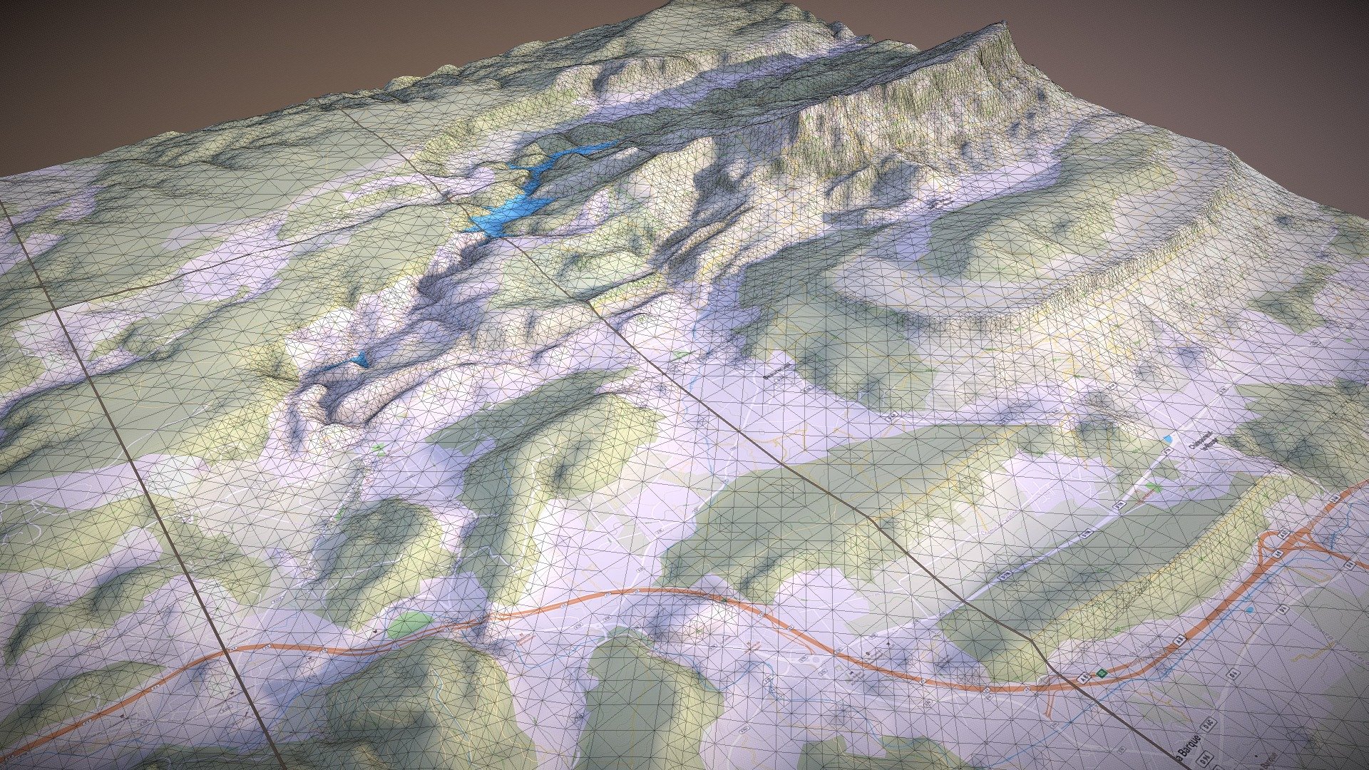 First tiled RTIN test