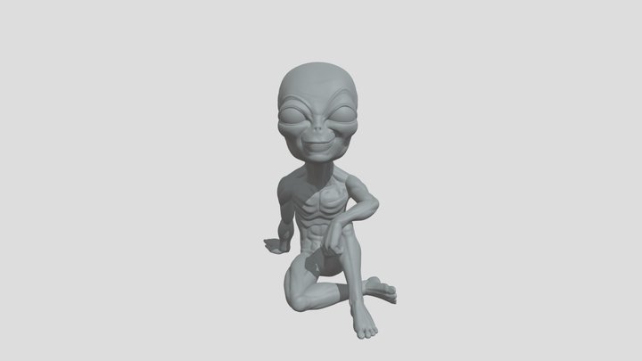 Alien_1 3D Model