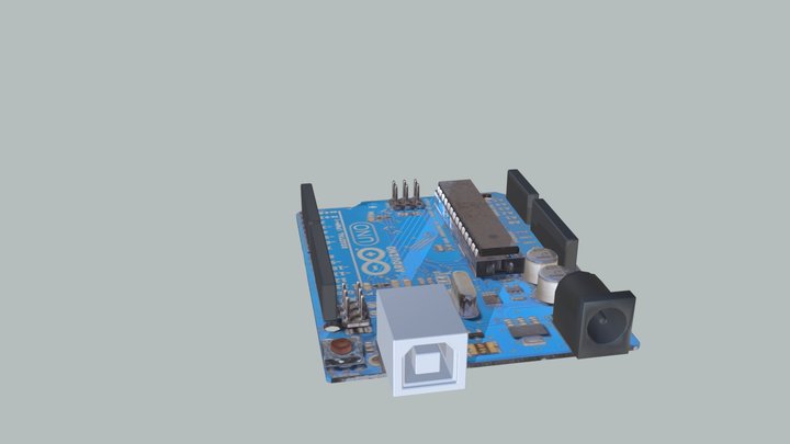 Arduino Uno 3D Model