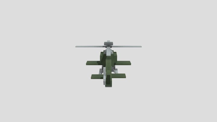 Helicopter 3D Model