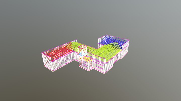 CE-020. Vivienda Arianne. 3D Model