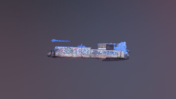 Graffiti A 3D Model
