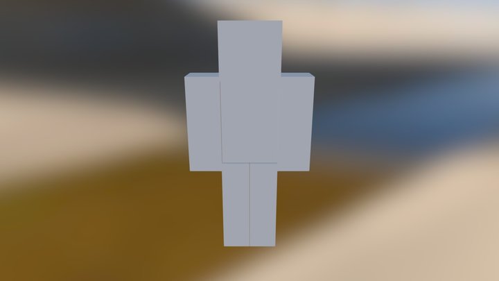 Mine Craft Character 3D Model
