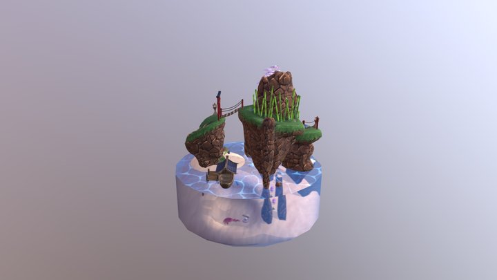 Oceanic Sushi Bar 3D Model