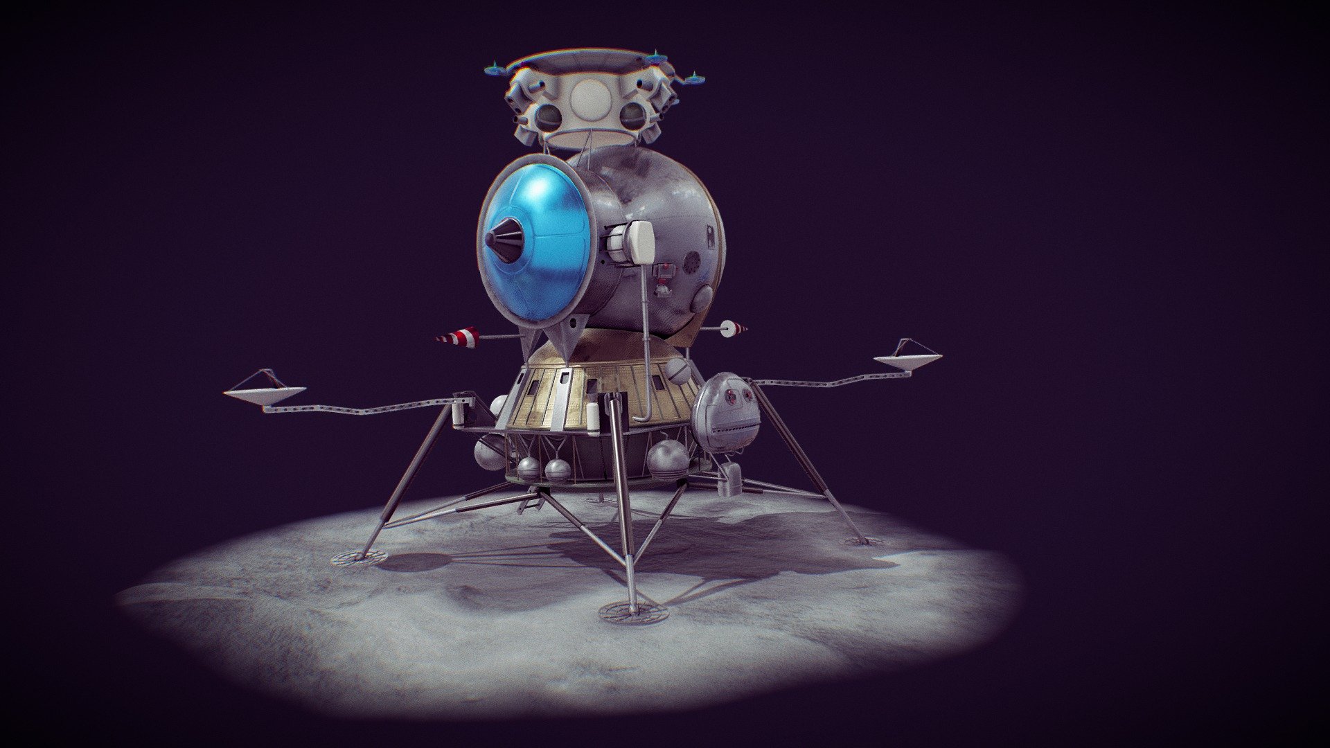 LK - Soviet Lunar Lander