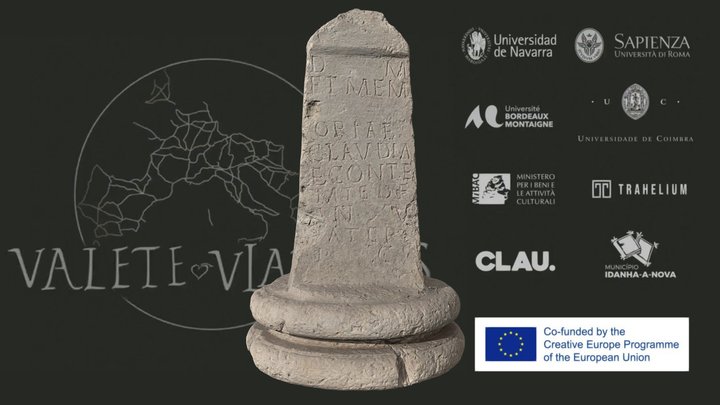 Épitaphe de Claudia Contempta (201-300 p.C.) - 3D model by Valete vos viatores! [e42945c] - Sketchfab