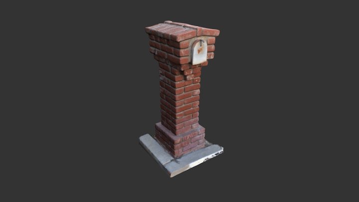 AG_MailBox_004 RapidCapture Test 3D Model