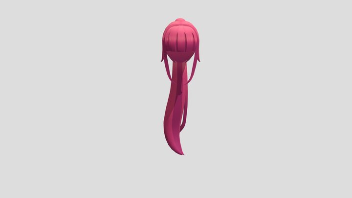 Long Ponytail by hg? Idk 3D Model