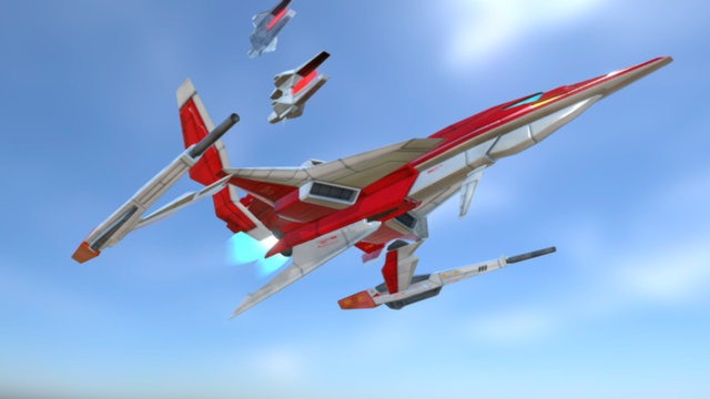 Silver Hawk MURAKUMO 3D Model