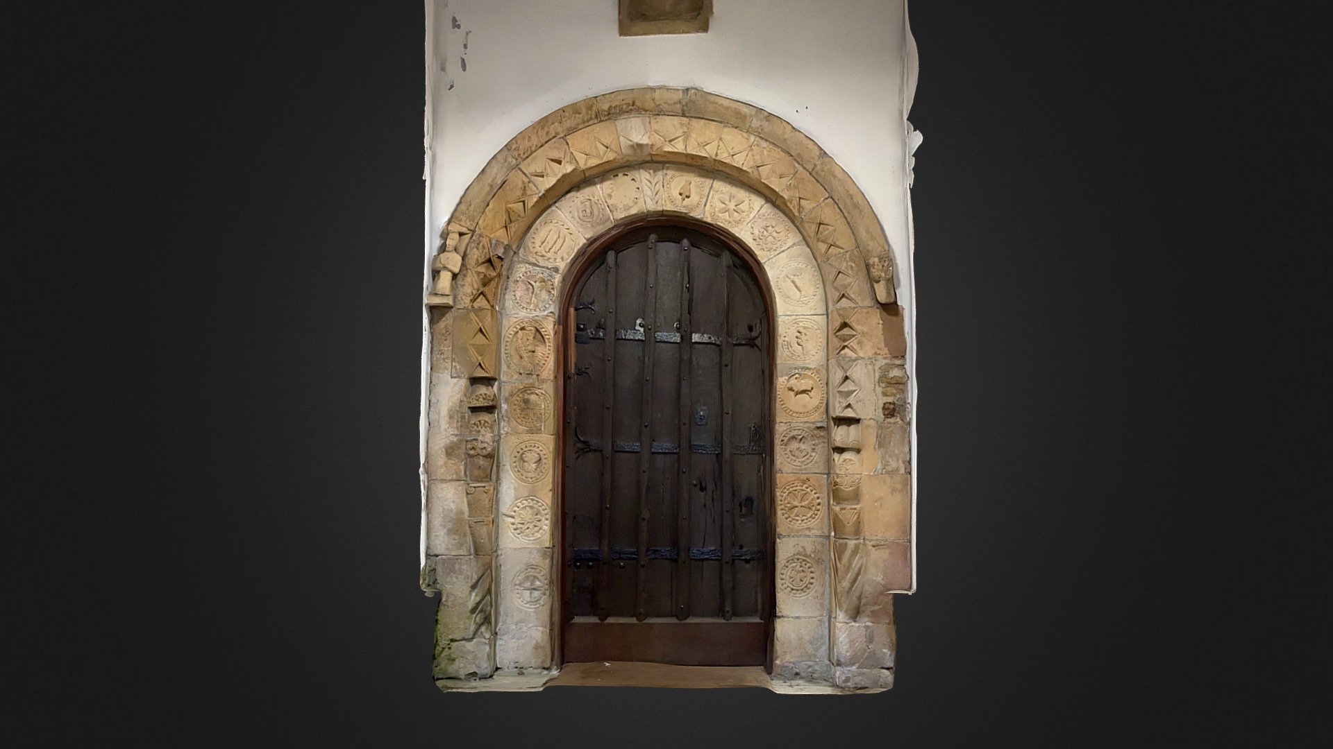S Doorway. St Katherine's Church, Teversal 3D model by Digital
