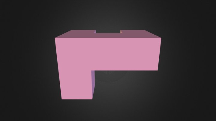 Pink Part 3D Model