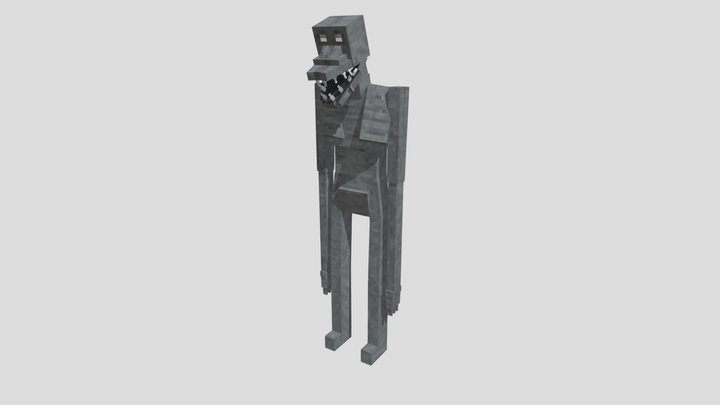 Minecraft Cave dweller 3D Model