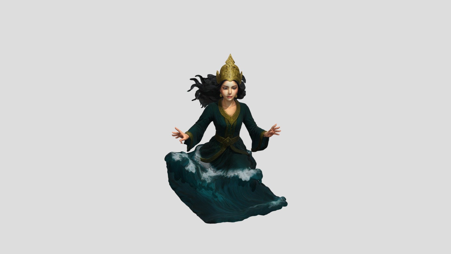 NYI RORO KIDUL - Download Free 3D model by Yuta (@Yuta1122) [e42e4cb ...