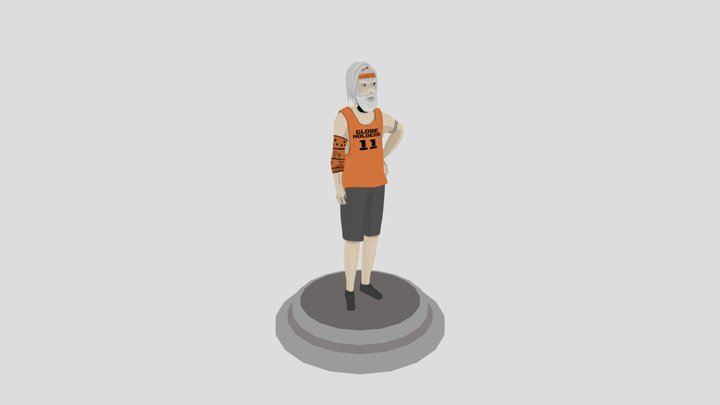 A2 Atlas Final Contrapposto 3D Model
