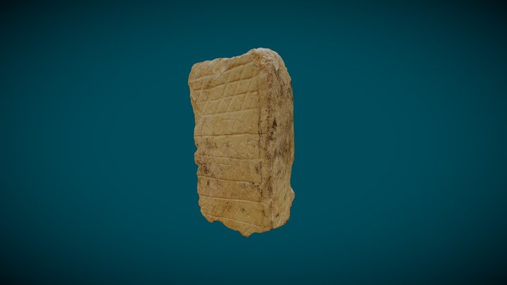 Inscripción funeraria de Montana para Urso 3D Model