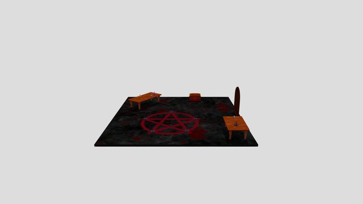 Cult Room 3D Model