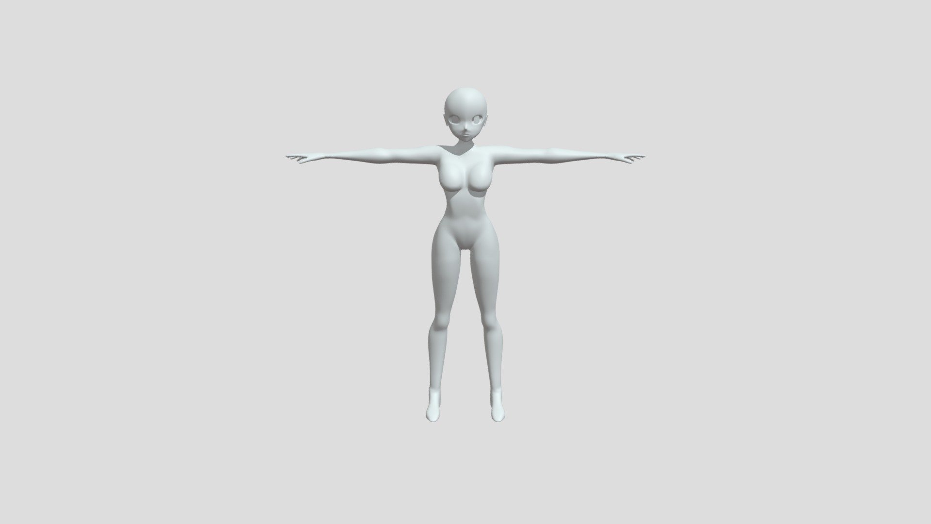 Base Character Model - 3D model by Deojireko Charles (@deojireko ...