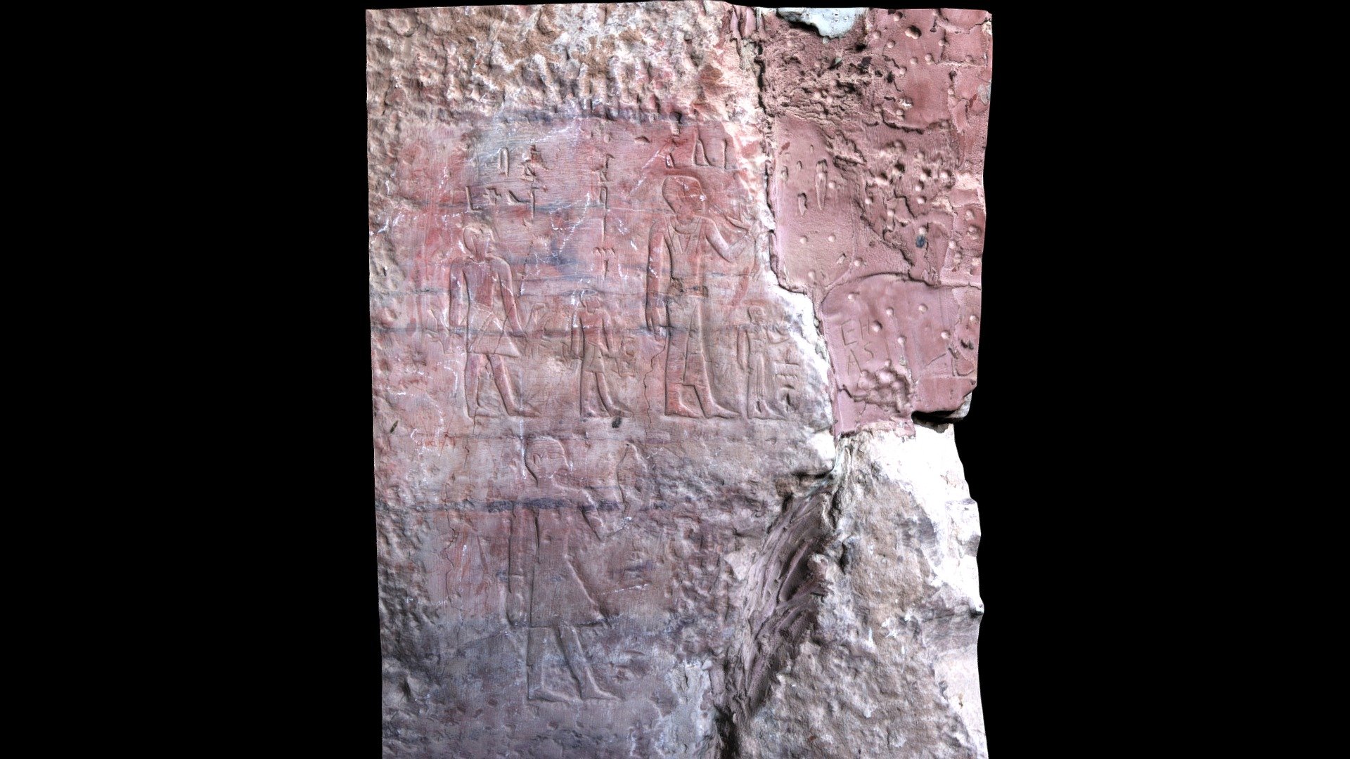Relief in the Tomb of Khunes, Qubbet el-Hawa