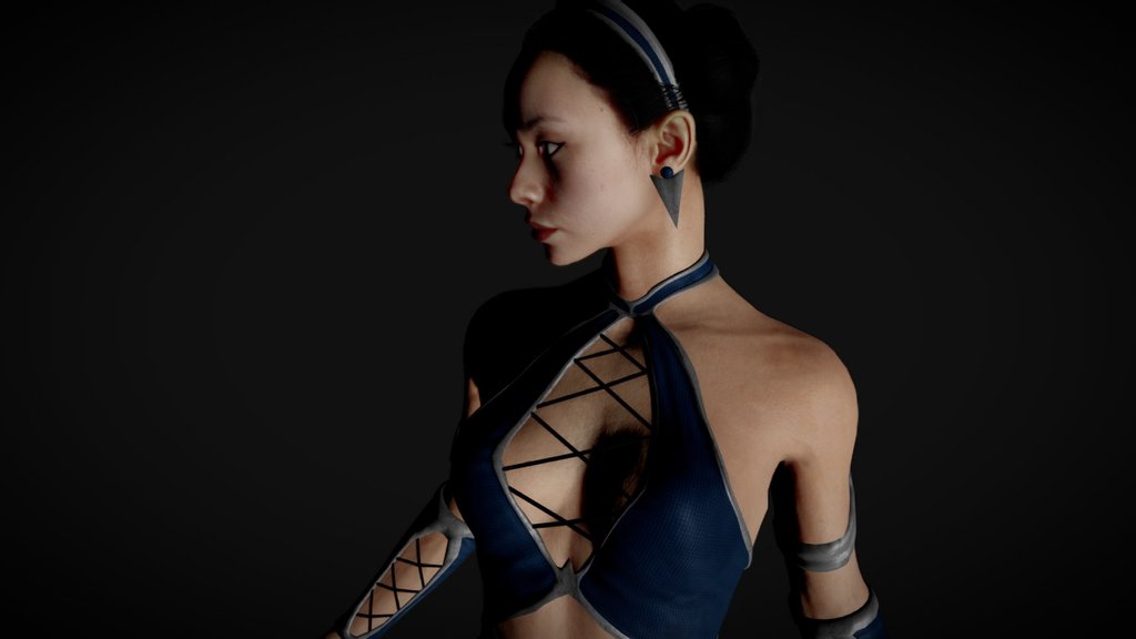 Kitana MK11 in MK9 suit