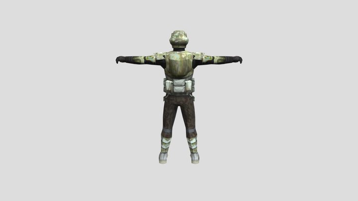 Star Wars Battlefront 2 - BARC Trooper 3D Model