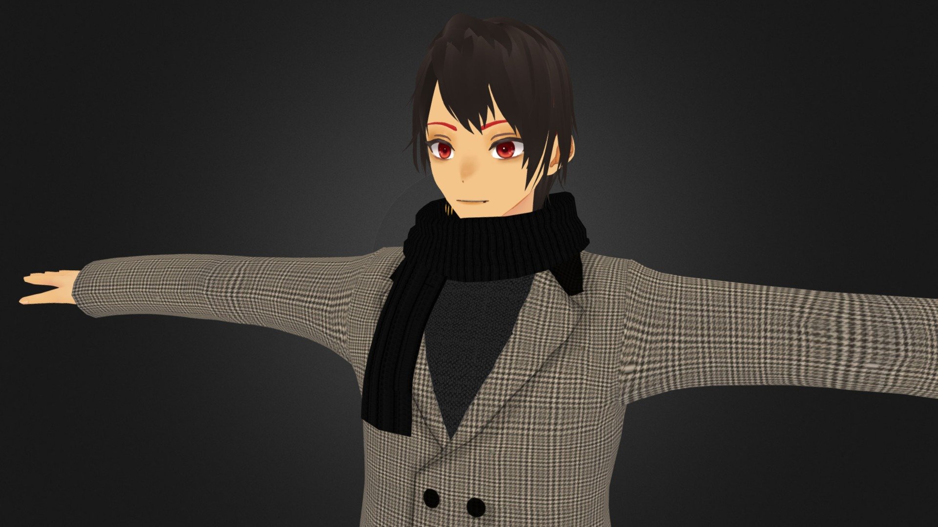 3D Anime Character Boy for Blender 17 - Buy Royalty Free 3D model by ...