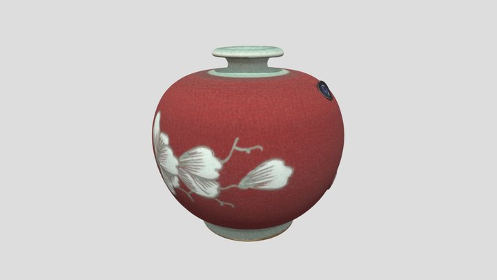 Celadon Vase 3D Model