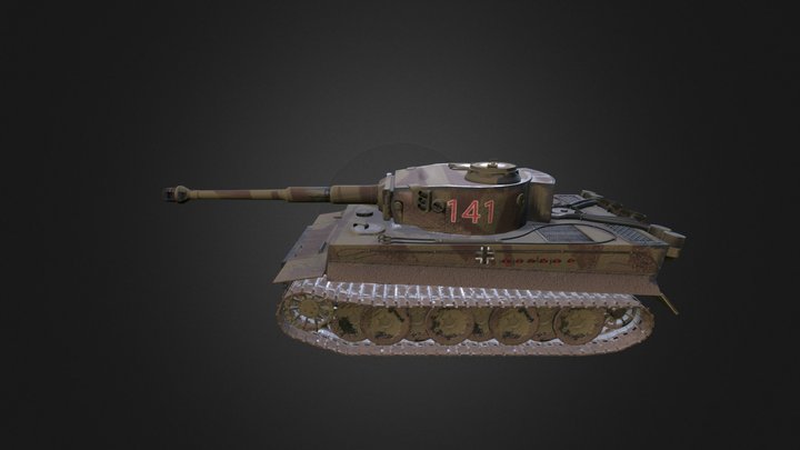 TigerTank 3D Model