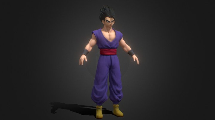 Gohan 3D models - Sketchfab