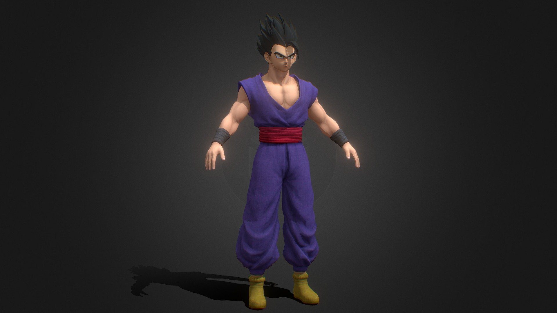 GOHAN DRAGON BALL Z - 3D model by Render_Vendor [e435e16] - Sketchfab