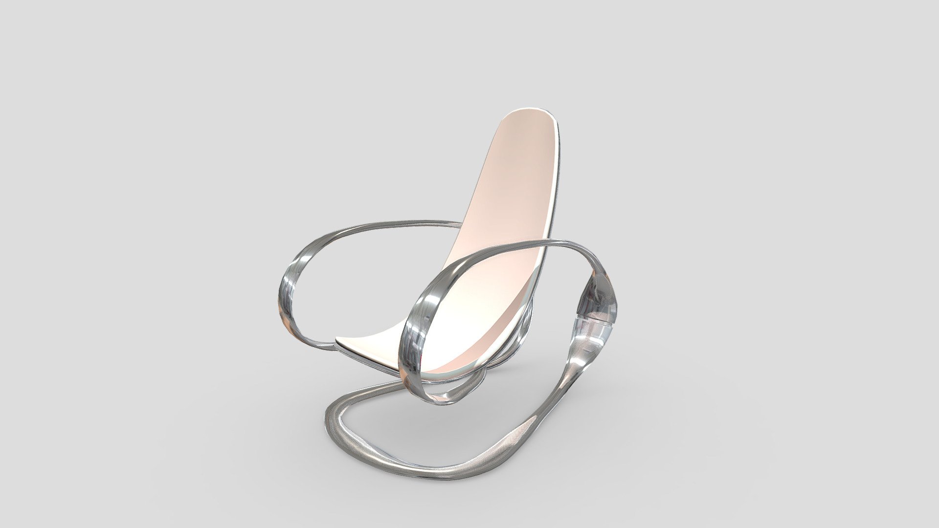 Modern Curved Rocking Chair - Buy Royalty Free 3D model by 3dia ...