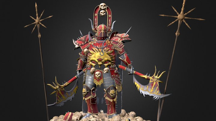 Egil Styrbjorn | Warhammer Fantasy 3D Model