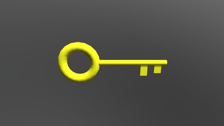 Basic Key 3D Model