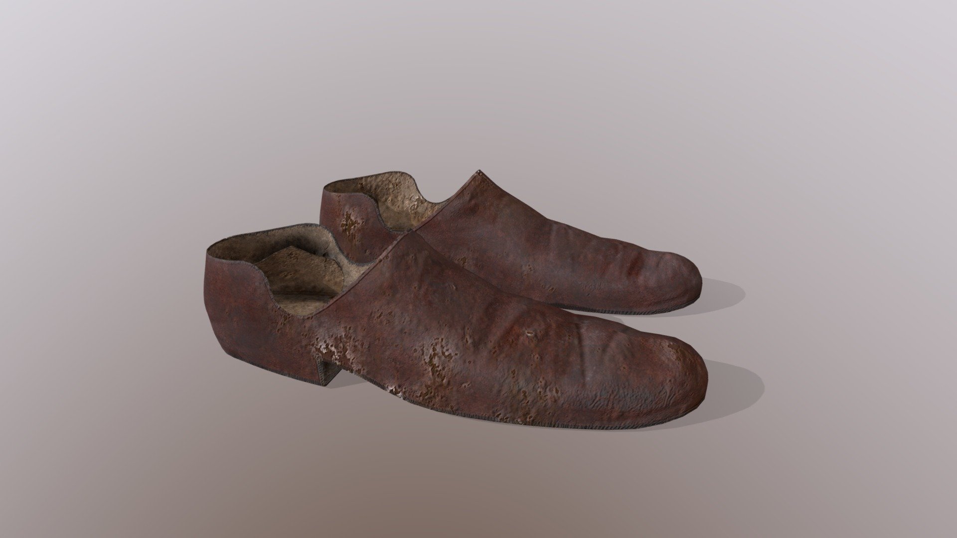Old Dirty Shoes — Sketchfab embed 3D viewer