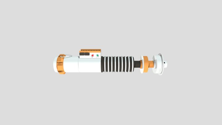 Luke's Lightsaber (Ep. 6) 3D Model