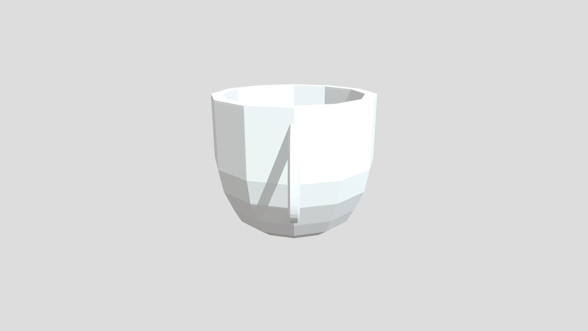 Mug Low Poly