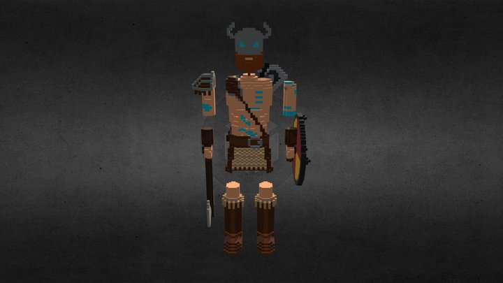 Viking 3D Model