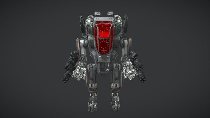 Deathead's robot - Wolf. New Order