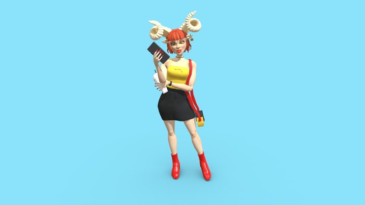 Aries Re-Imagined 3D Model