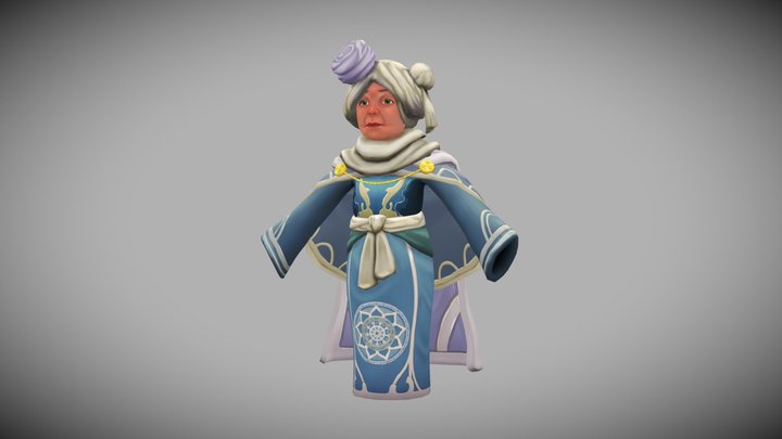 Myr - stylized character from May's Journey 3D Model