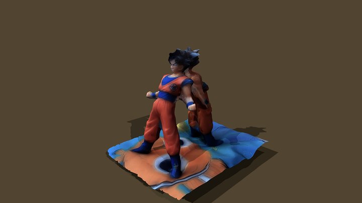 goku scan 3D 3D Model