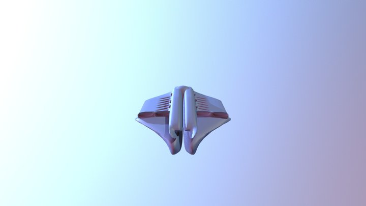 Crucero de guerra 3D Model