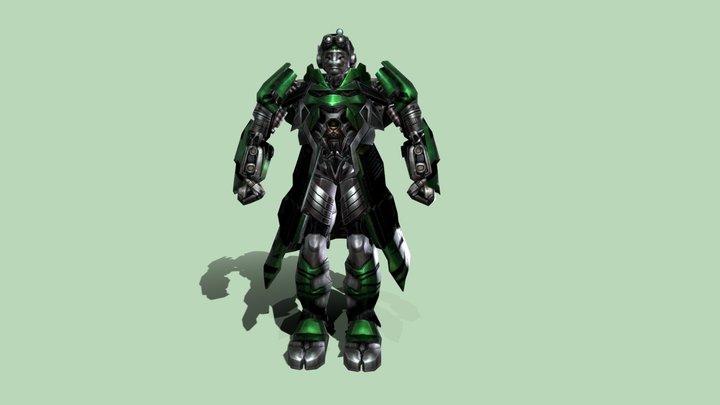 Crosshairs Bot 3D Model